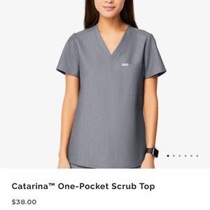 Figs Catarina scrub top